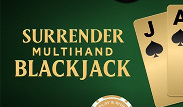Surrender Multihand Blackjack Slot – Demo & Review slot cover image