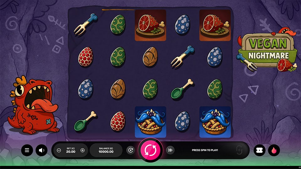 Vegan Nightmare slot game preview 1