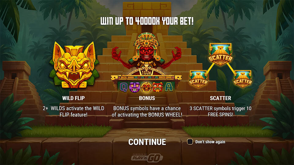 Wheel of Mictlan slot intro screen