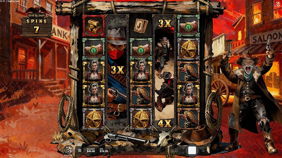 Free spins with expanding VS symbols and x3 and x4 multipliers.