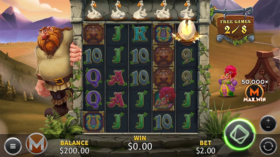 Golden Geese slot feature egg
