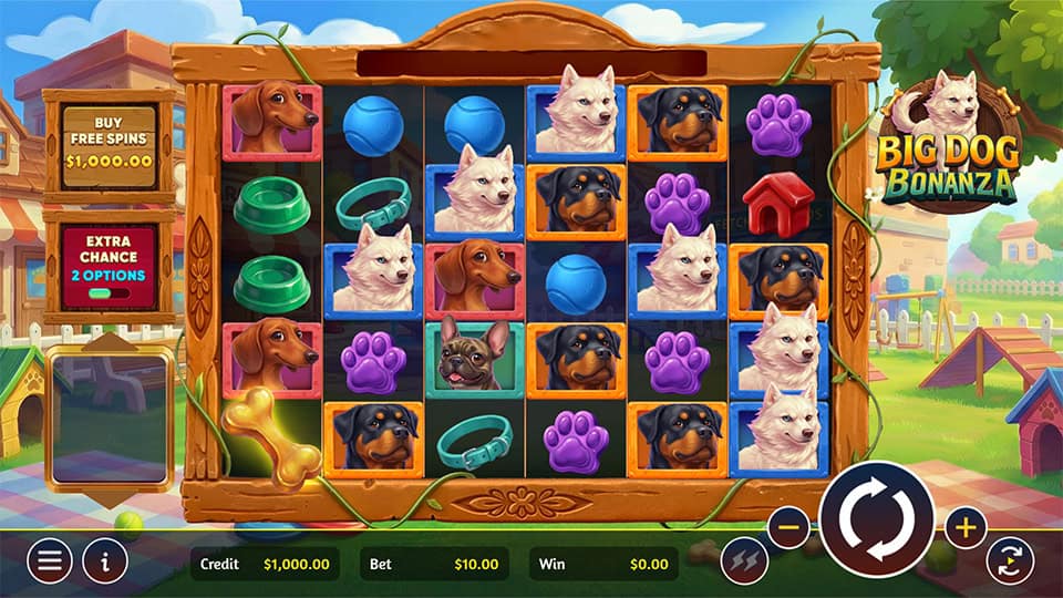 Big Dog Bonanza slot game preview
