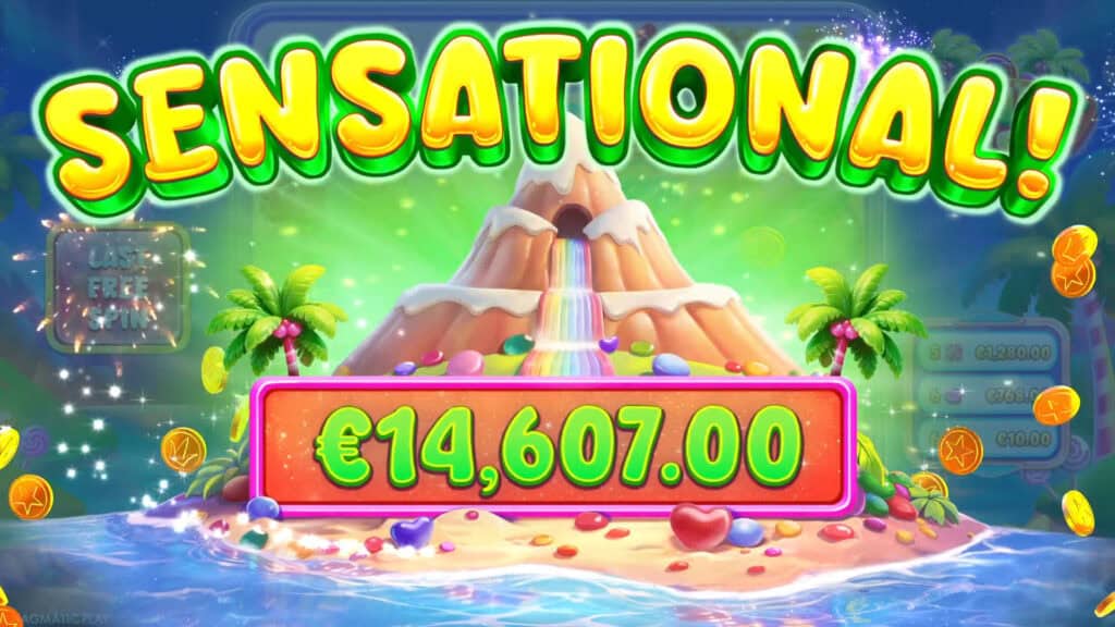 Candy Rush Pragmatic Play slot big win