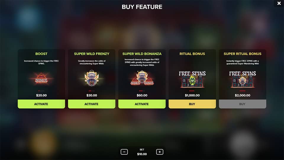 Cult of Cash WINSAFE slot bonus buy