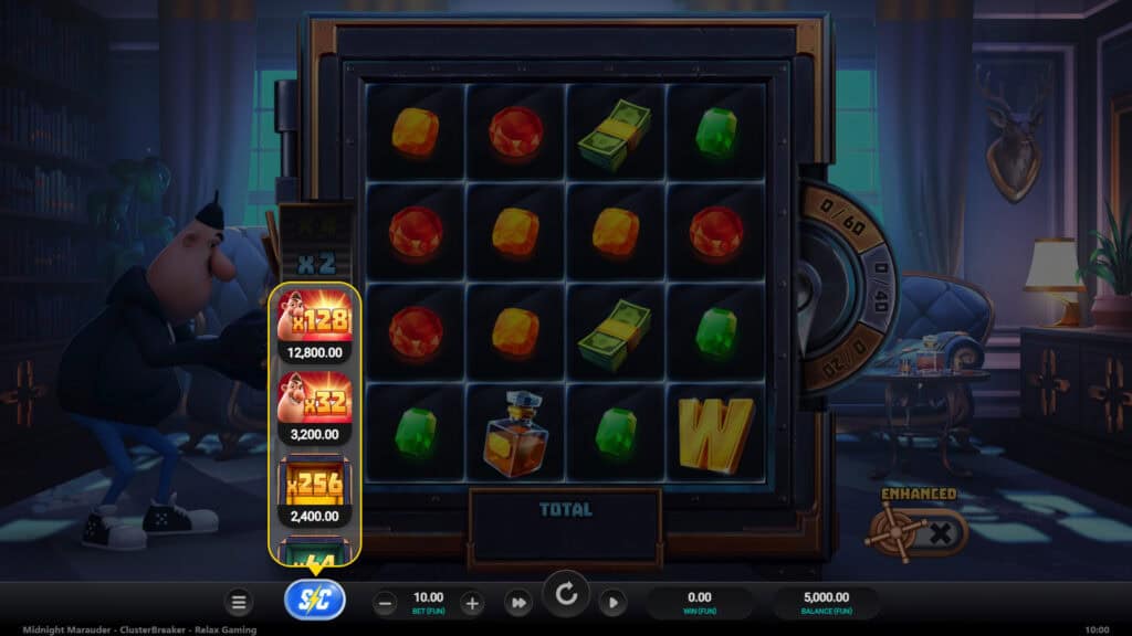 Midnight Marauder ClusterBreaker slot bonus buy