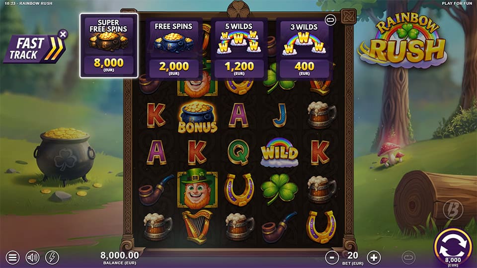 Rainbow Rush slot bonus buy