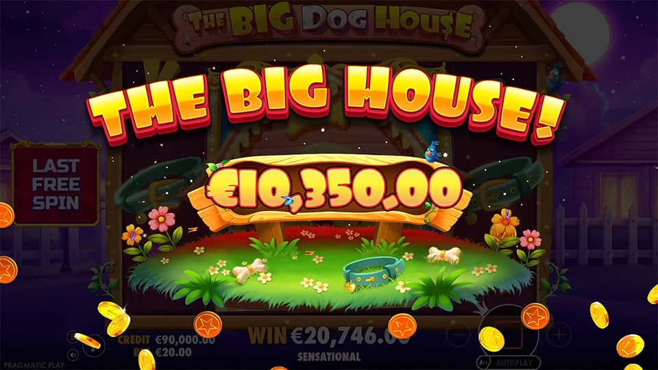 The Big Dog House slot big win