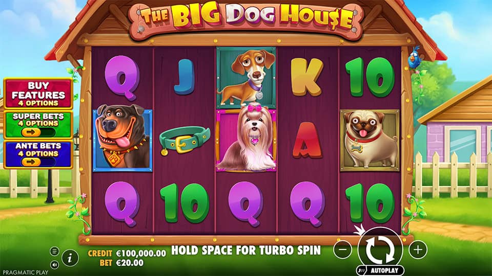 The Big Dog House slot game preview