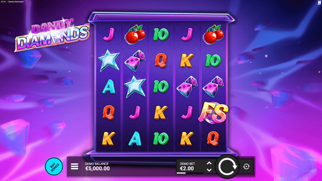 Hacksaw gaming dandy diamonds game preview