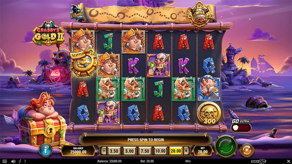 Crabbys Gold 2 slot game preview