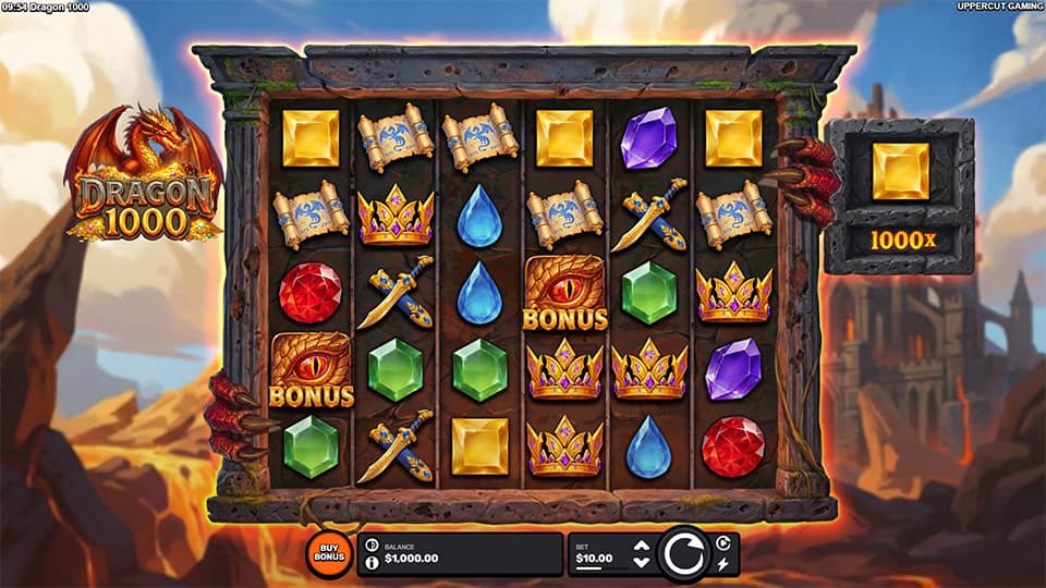 Dragon 1000 slot game preview