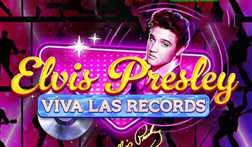 Elvis Presley Viva Las Records Slot Demo by OctoPlay slot cover image