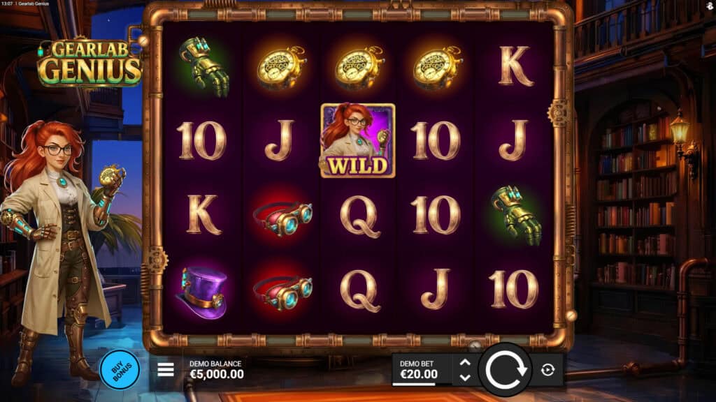 Gearlab Genius slot game preview