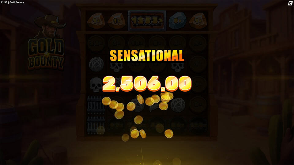 Gold Raiders slot big win
