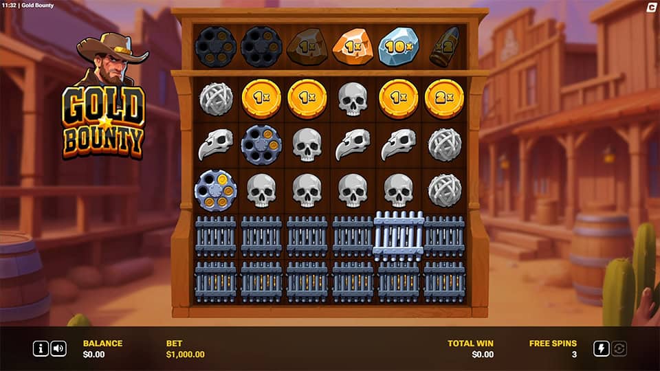 Gold Raiders slot feature chamber