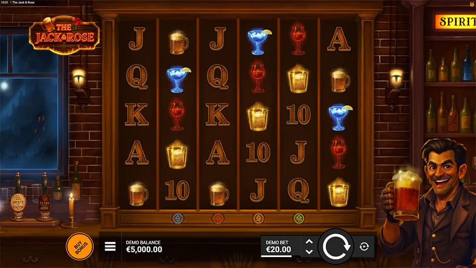 The Jack Rose slot game preview 1