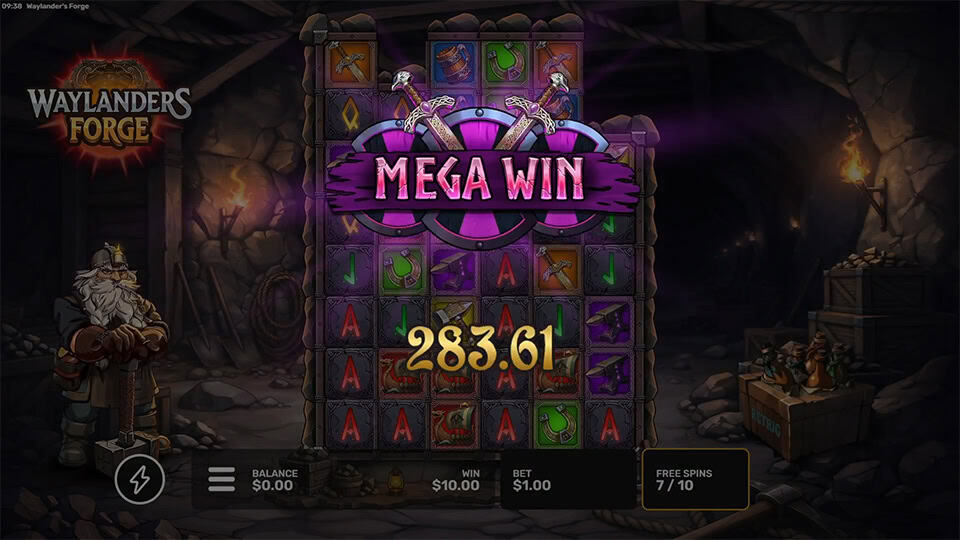 Waylanders Forge slot big win