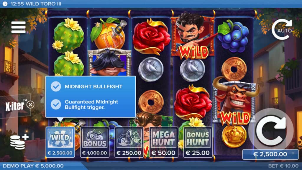 Wild Toro 3 slot bonus buy