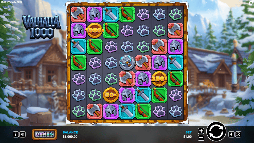 Colorfulplay valhalla 1000 slot game preview