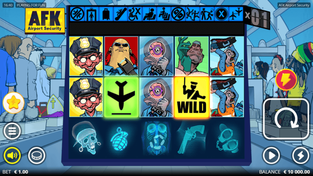 Nolimit city afk airport security game preview