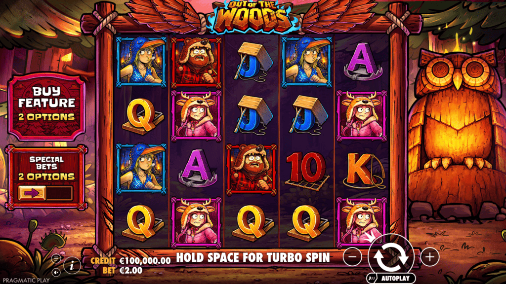 Pragmatic play out of the woods game preview