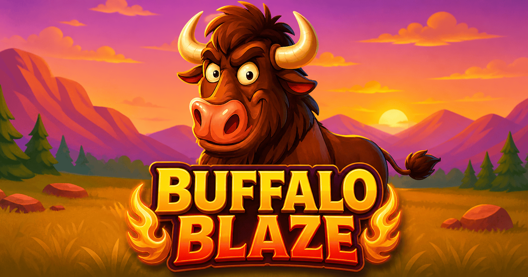 Buffalo Blaze Slot Demo by 18 Gaming slot cover image