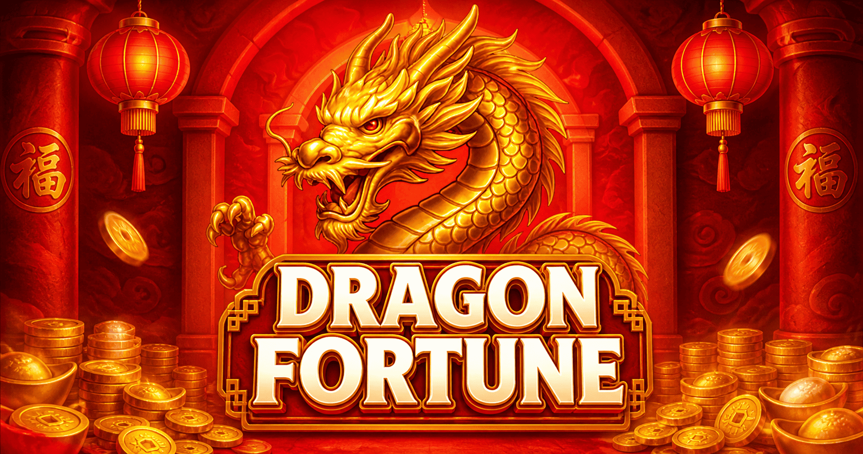 Dragon Fortune Slot Demo by 18 Gaming slot cover image