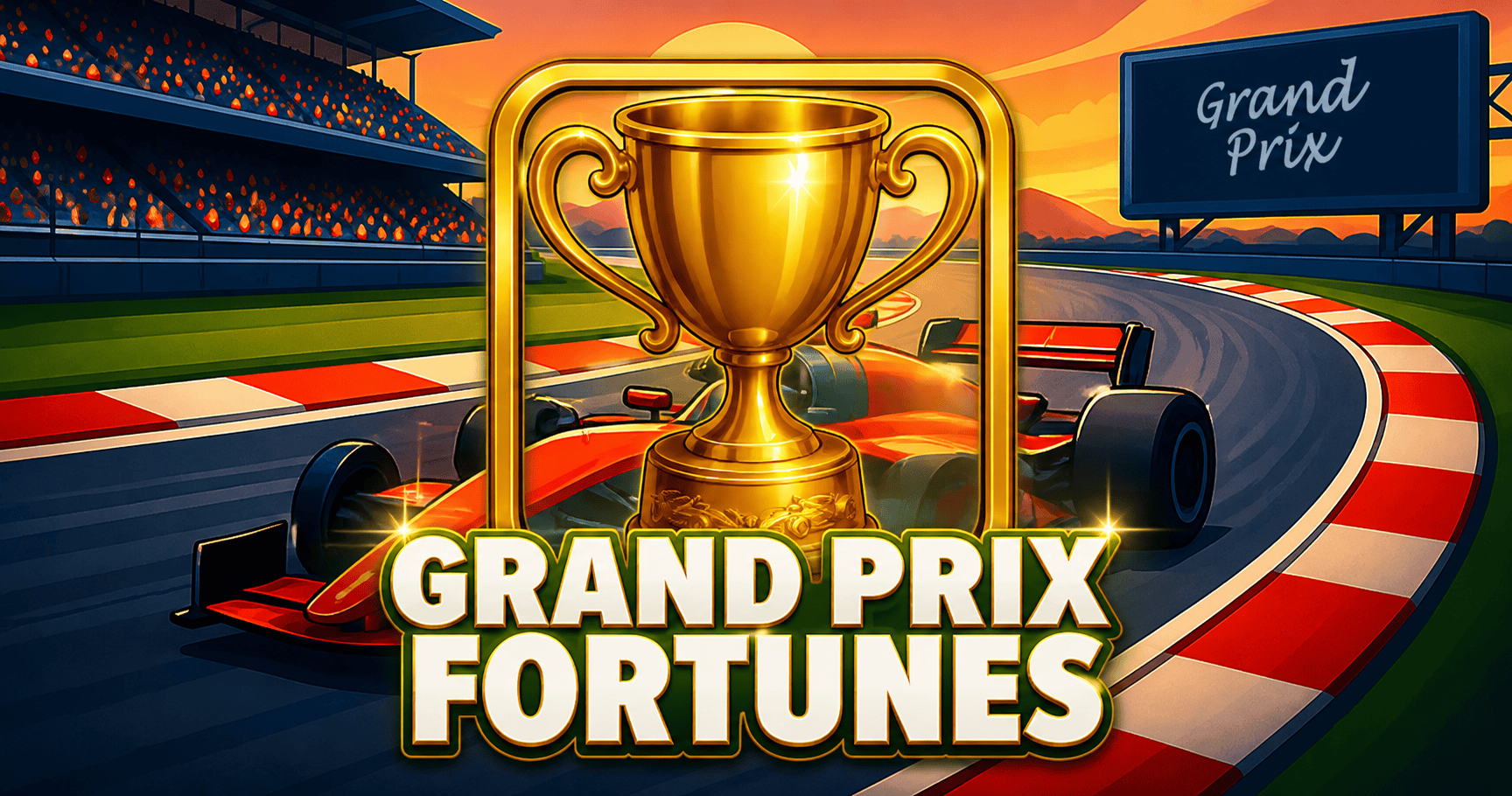 Grand Prix Fortunes Slot Demo by 18 Gaming slot cover image