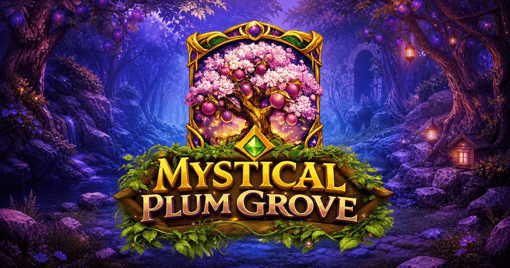 Mystical Plum Grove Slot Demo by 18 Gaming slot cover image