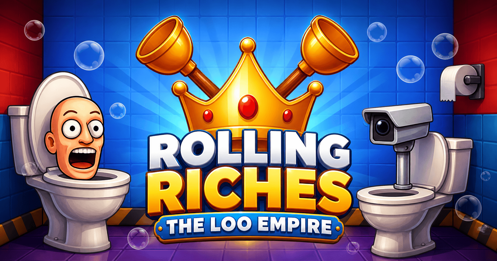 Rolling Riches The Loo Empire Slot Demo by 18 Gaming slot cover image