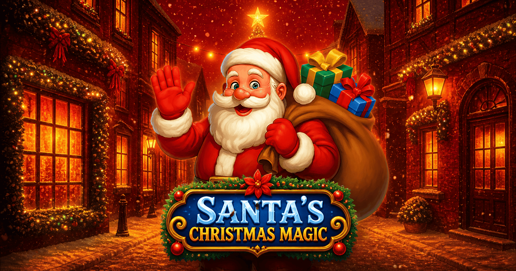 Santas Christmas Magic Slot Demo by 18 Gaming slot cover image