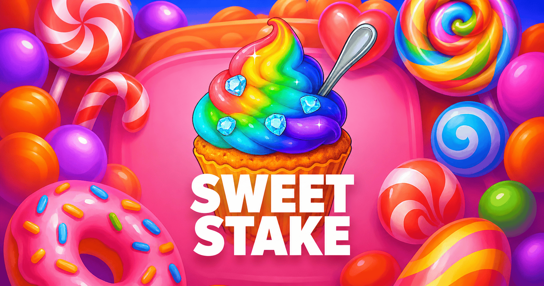 Sweet Stake Slot Demo by 18 Gaming slot cover image
