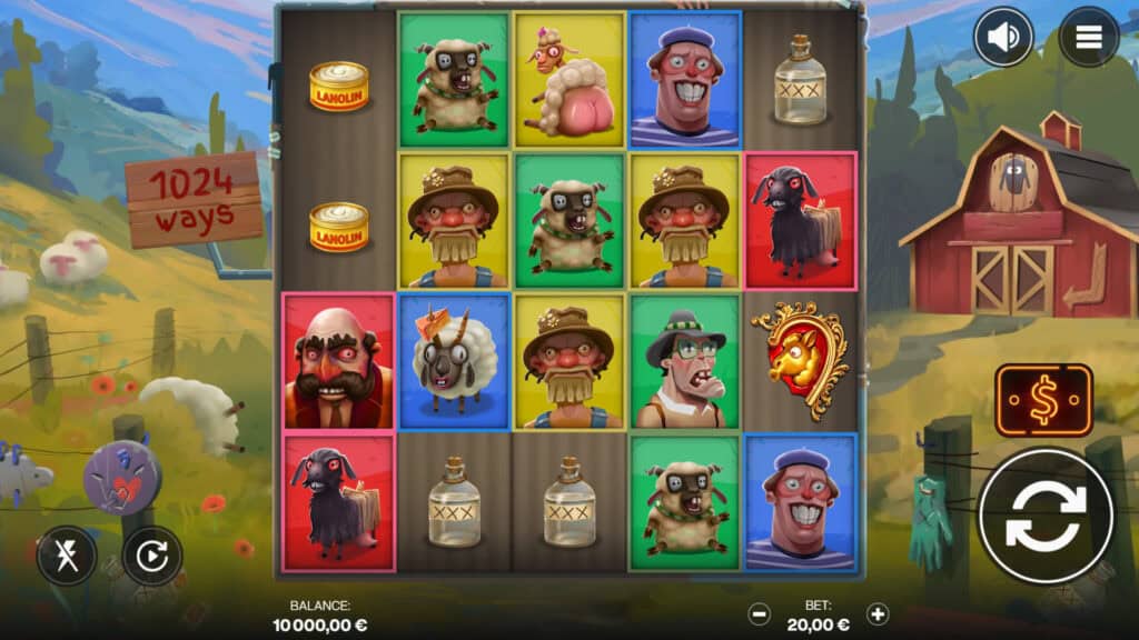 Sheeple slot game preview