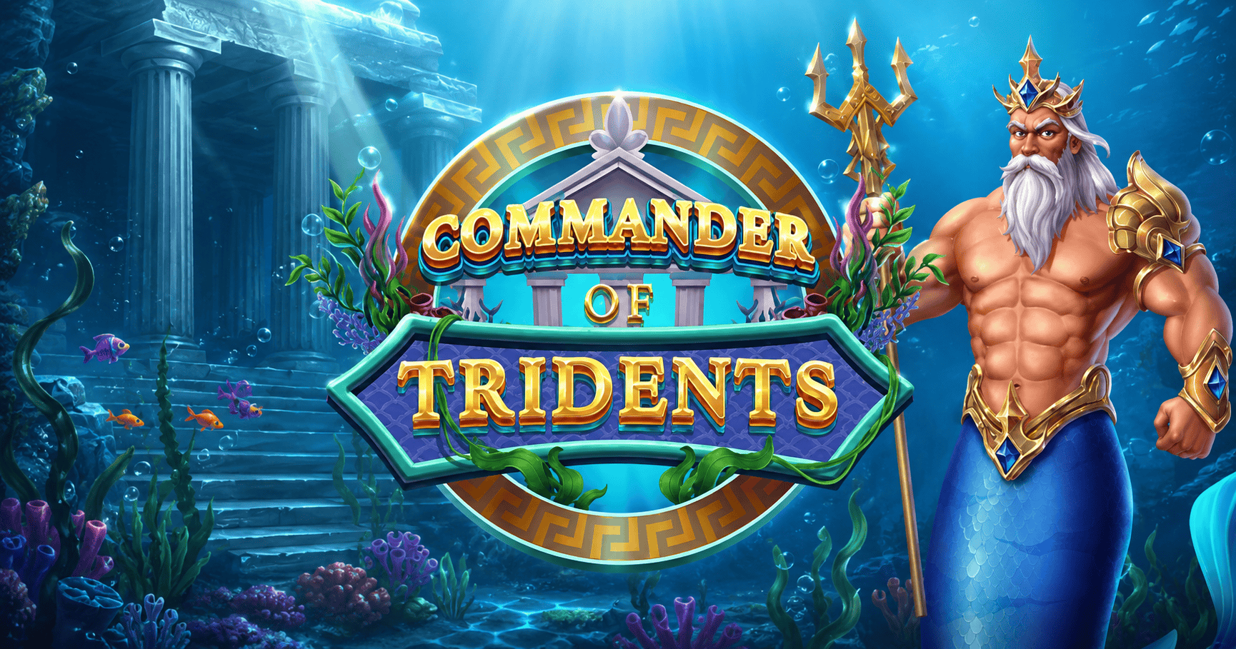 Commander of Tridents Slot Demo by Backseat Gaming slot cover image