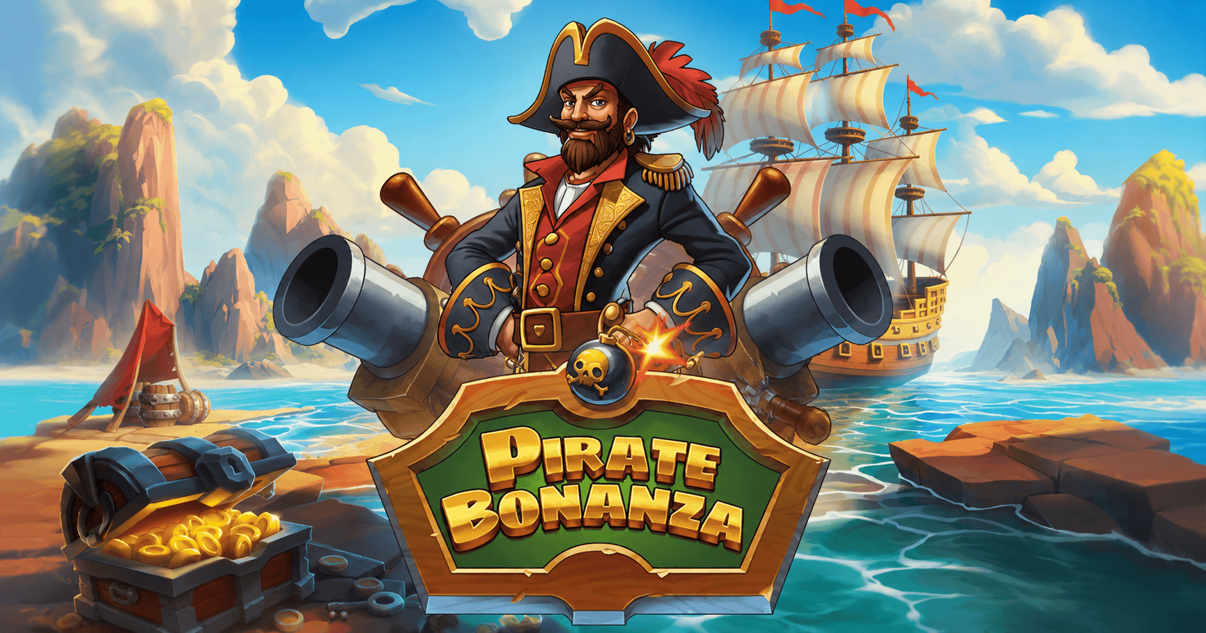 Pirate Bonanza Slot – Demo & Review slot cover image