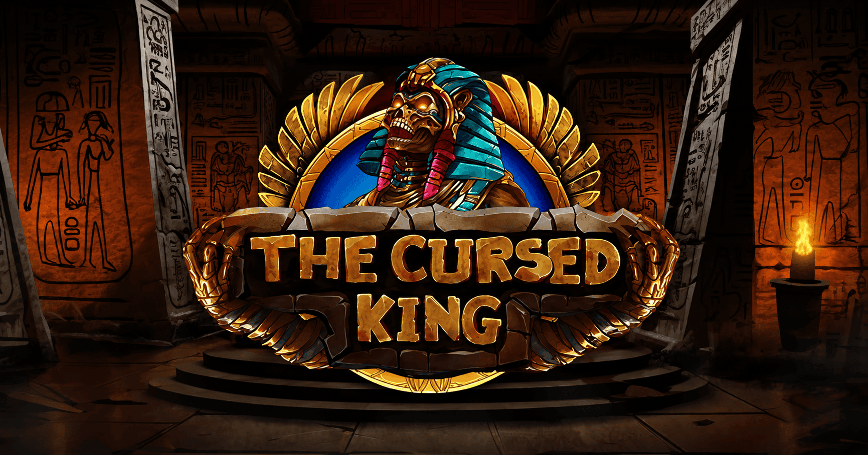 The Cursed King Slot Demo by Backseat Gaming slot cover image