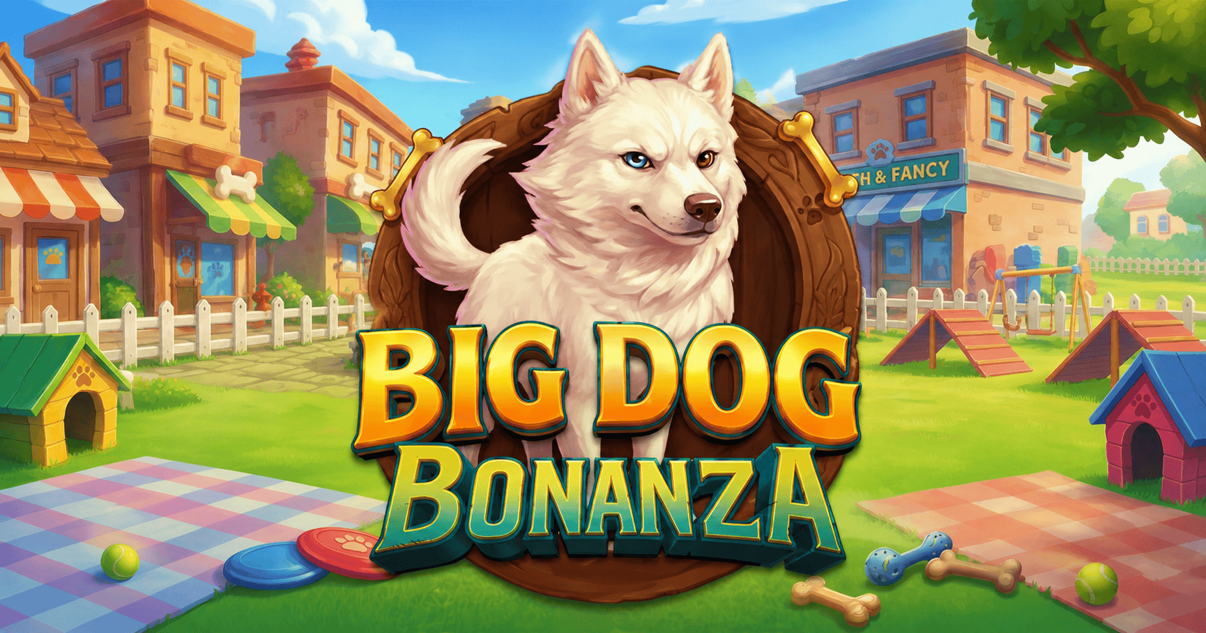 Big Dog Bonanza Slot Demo by Black Coffee Studios slot cover image