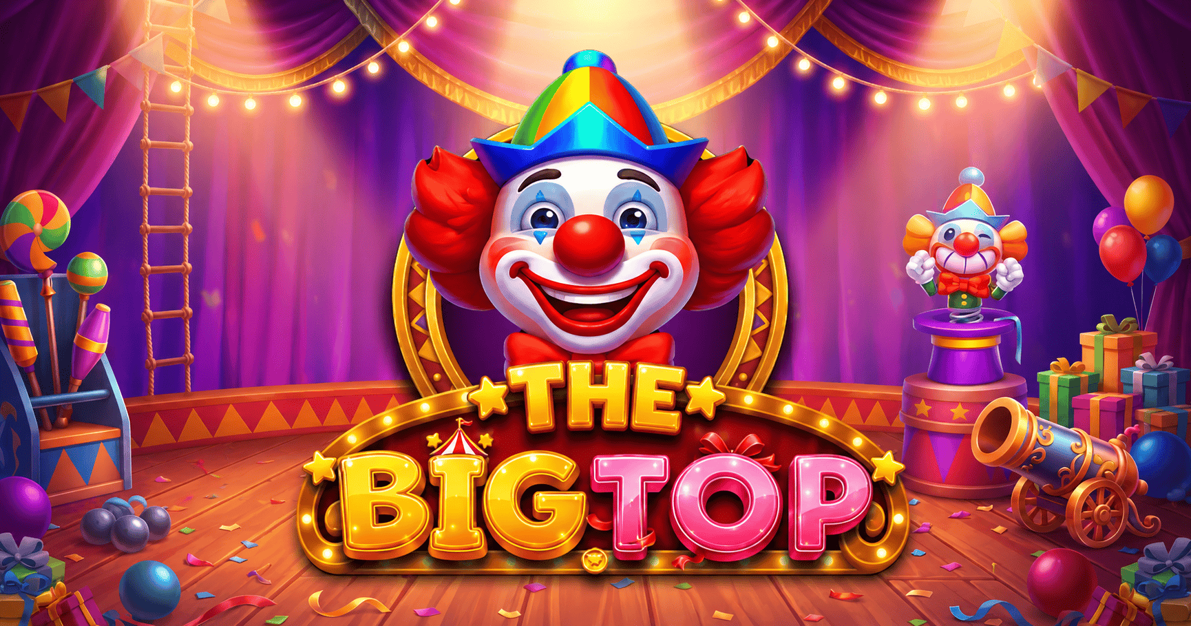 The Big Top Slot Demo by Black Coffee Studios slot cover image