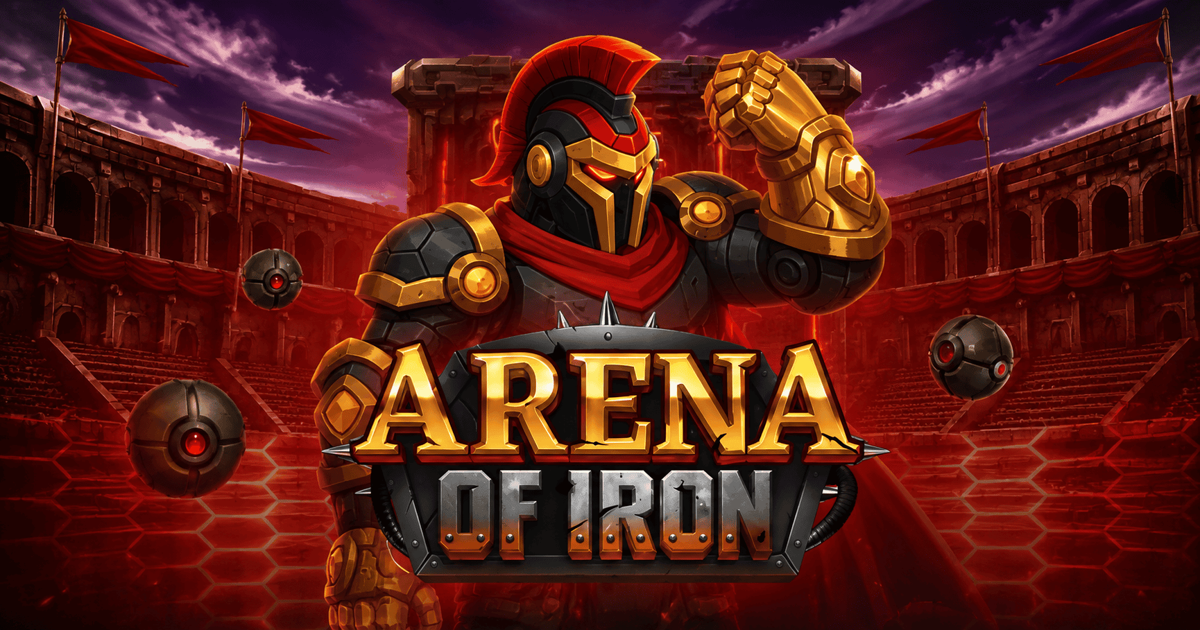 Arena of Iron Slot Demo by Bullshark Games slot cover image