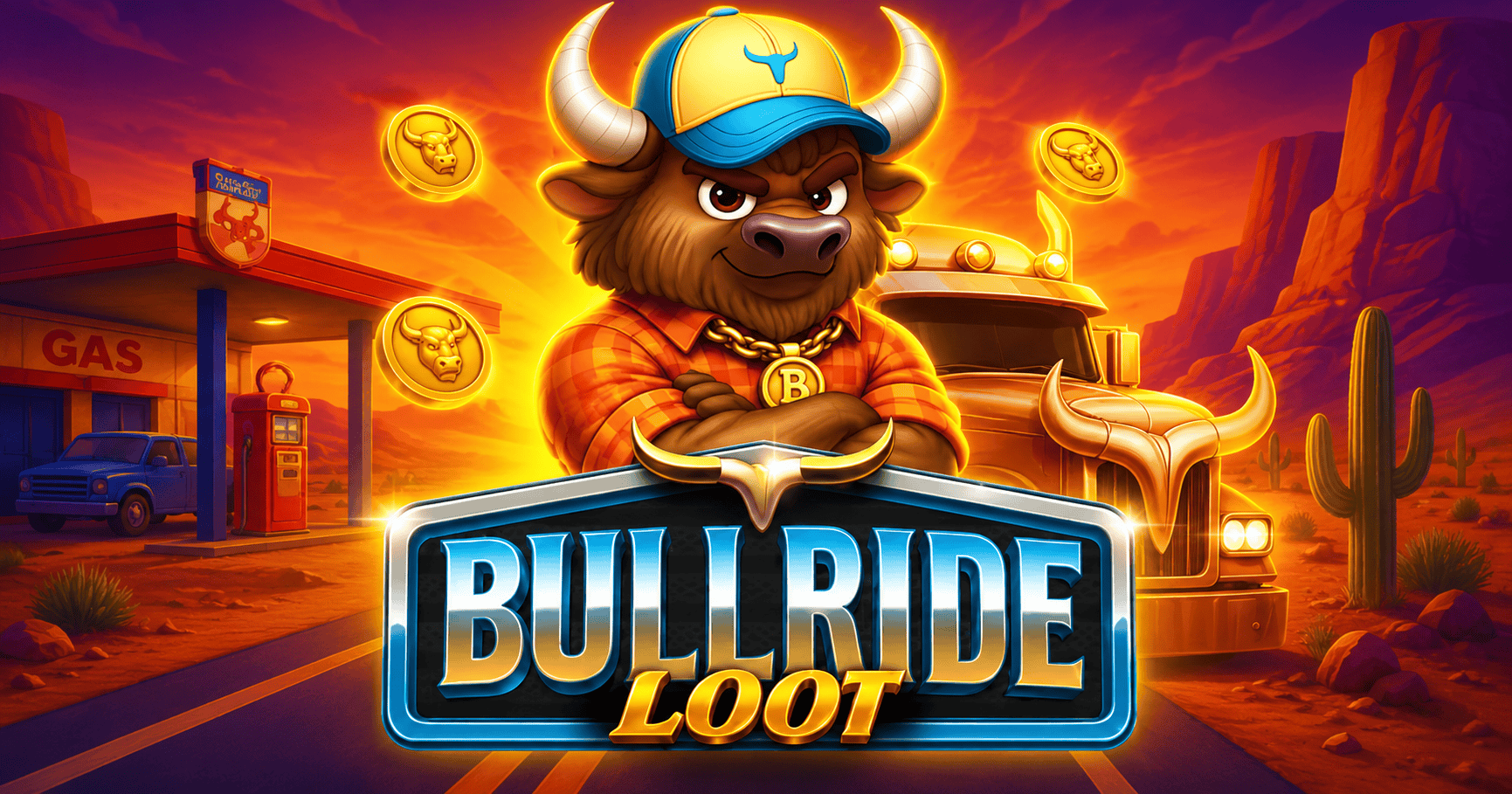 Bullride Loot Slot Demo by Bullshark Games slot cover image