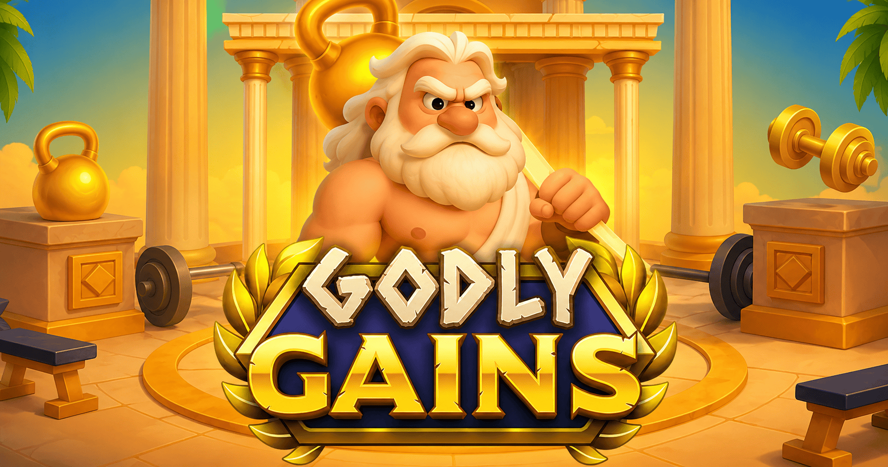 Godly Gains Slot Review – Bullshark Games Free Demo slot cover image