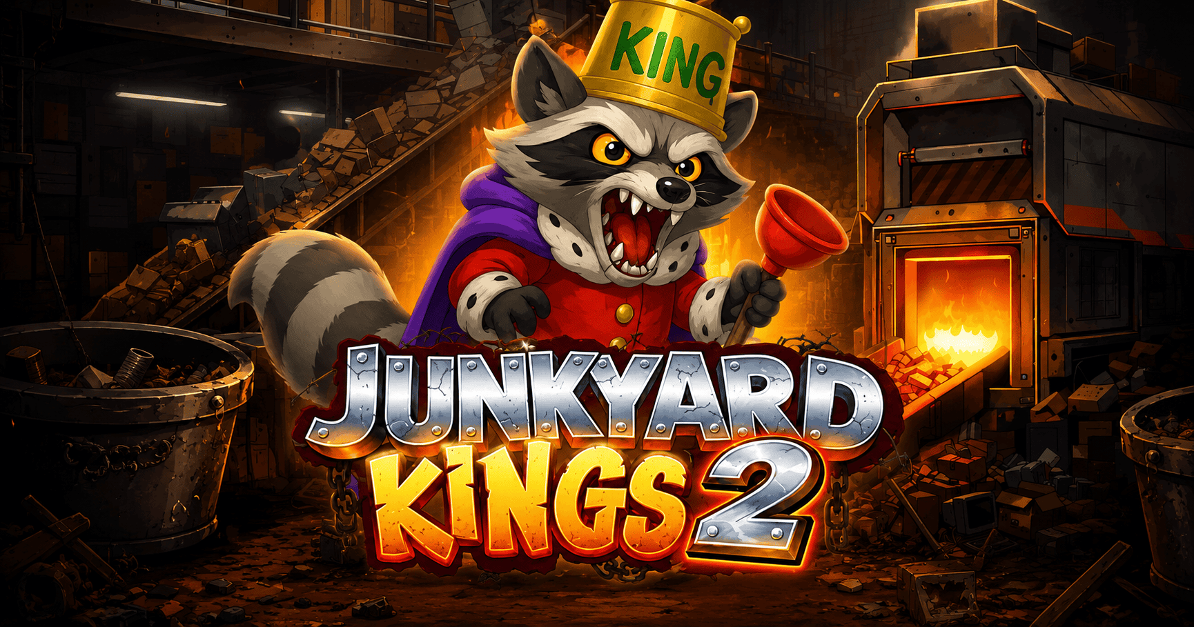 Junkyard Kings 2 Slot Demo by Bullshark Games slot cover image
