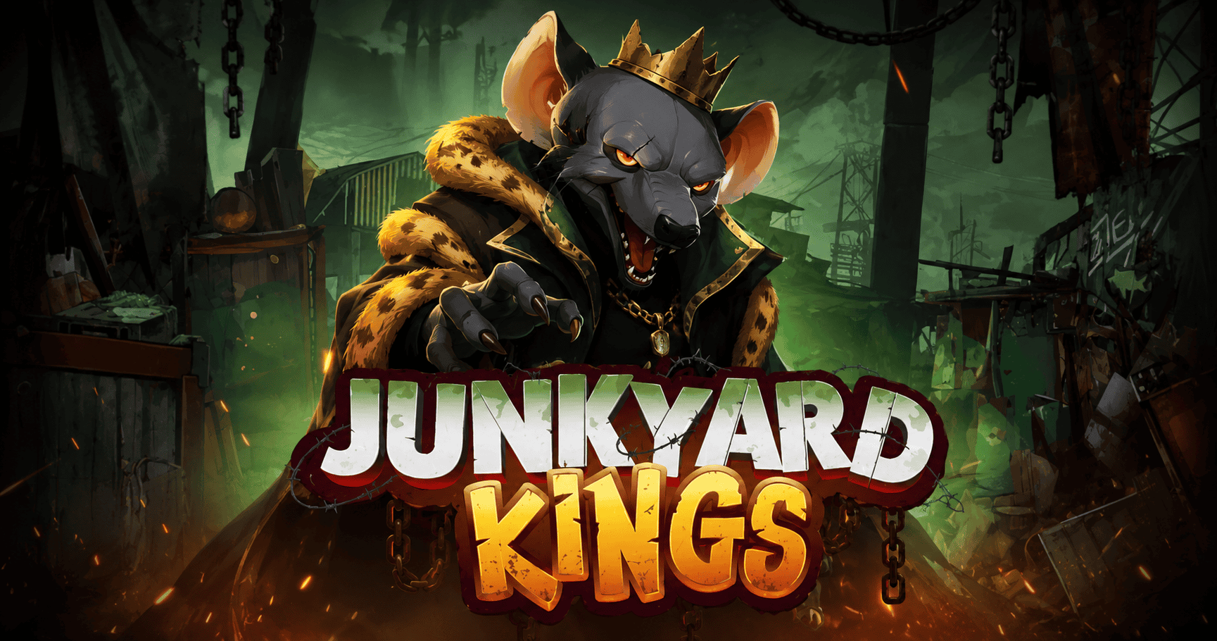 Junkyard Kings Slot Demo by Bullshark Games slot cover image