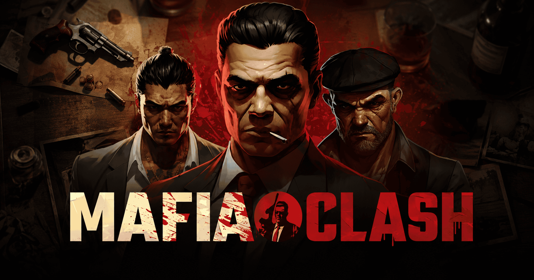 Mafia Clash Slot Demo by Bullshark Games slot cover image