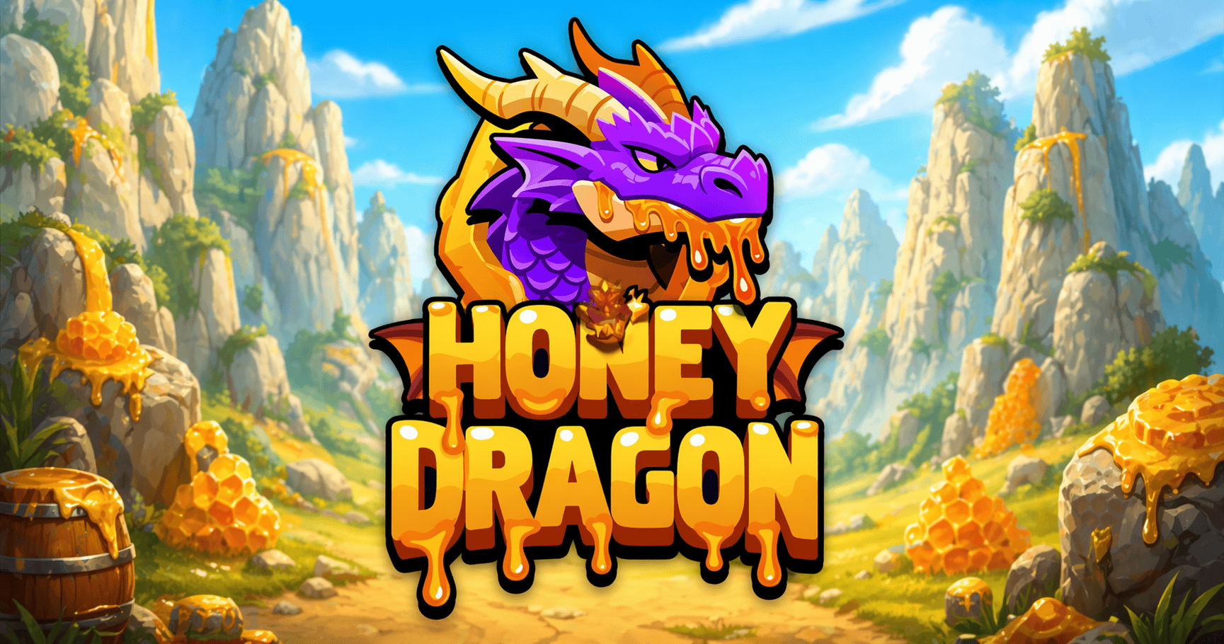 Honey Dragon Slot Demo by Colorful Play slot cover image