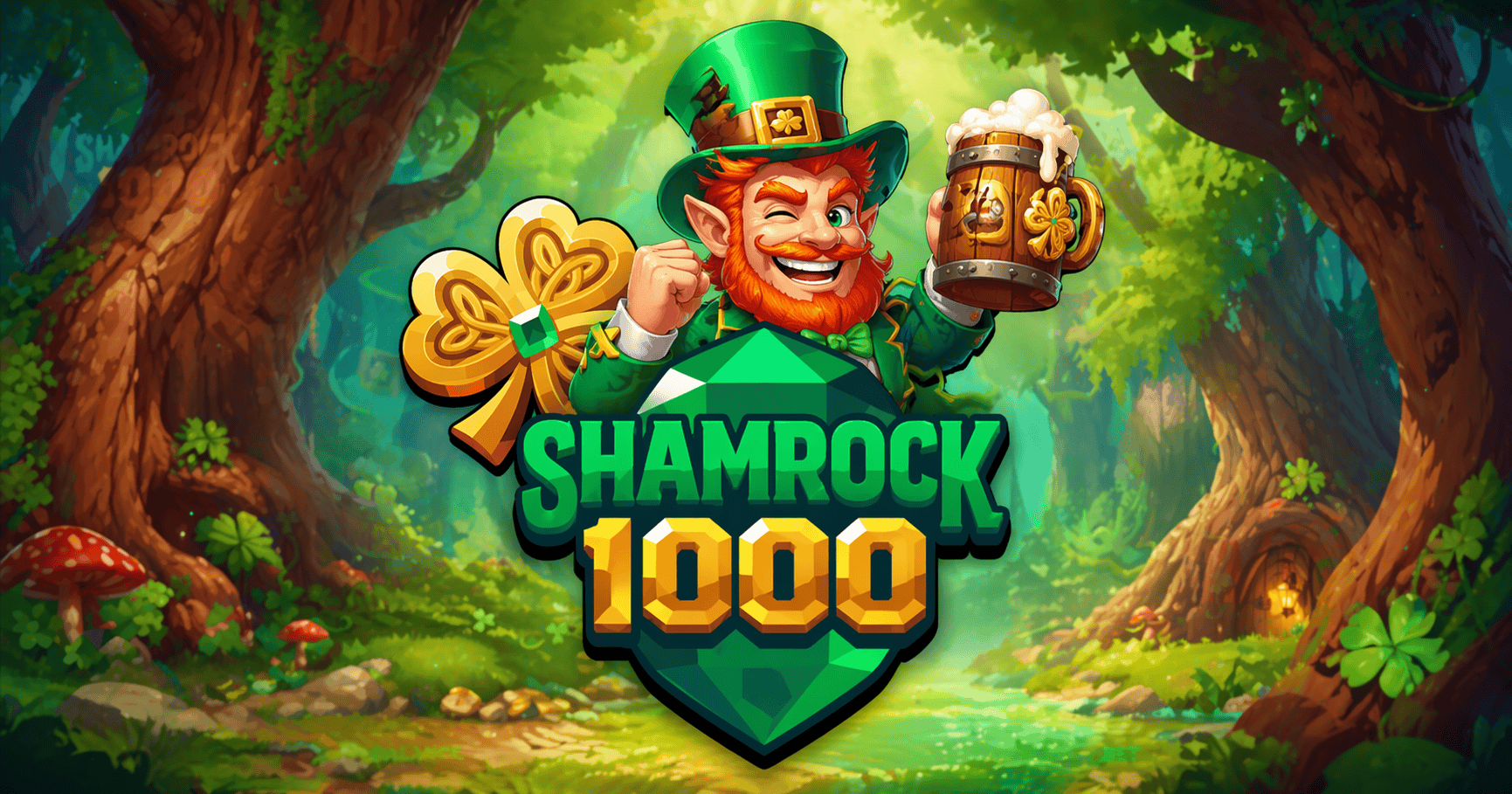 Shamrock 1000 Slot Demo by Colorful Play slot cover image