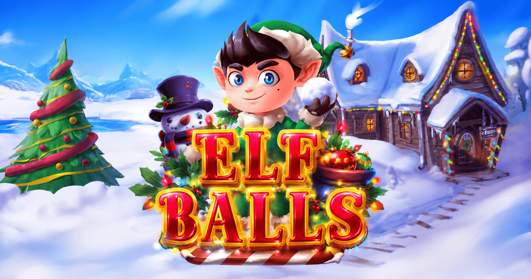 Elf Balls Slot Demo by Creative City slot cover image