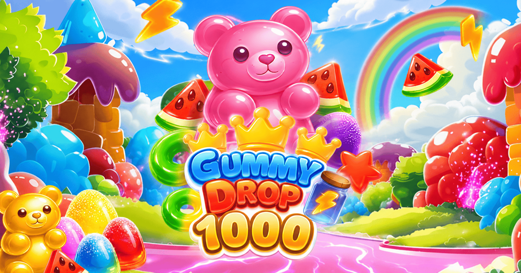 Gummy Drop 1000 Slot Demo by Creative City slot cover image