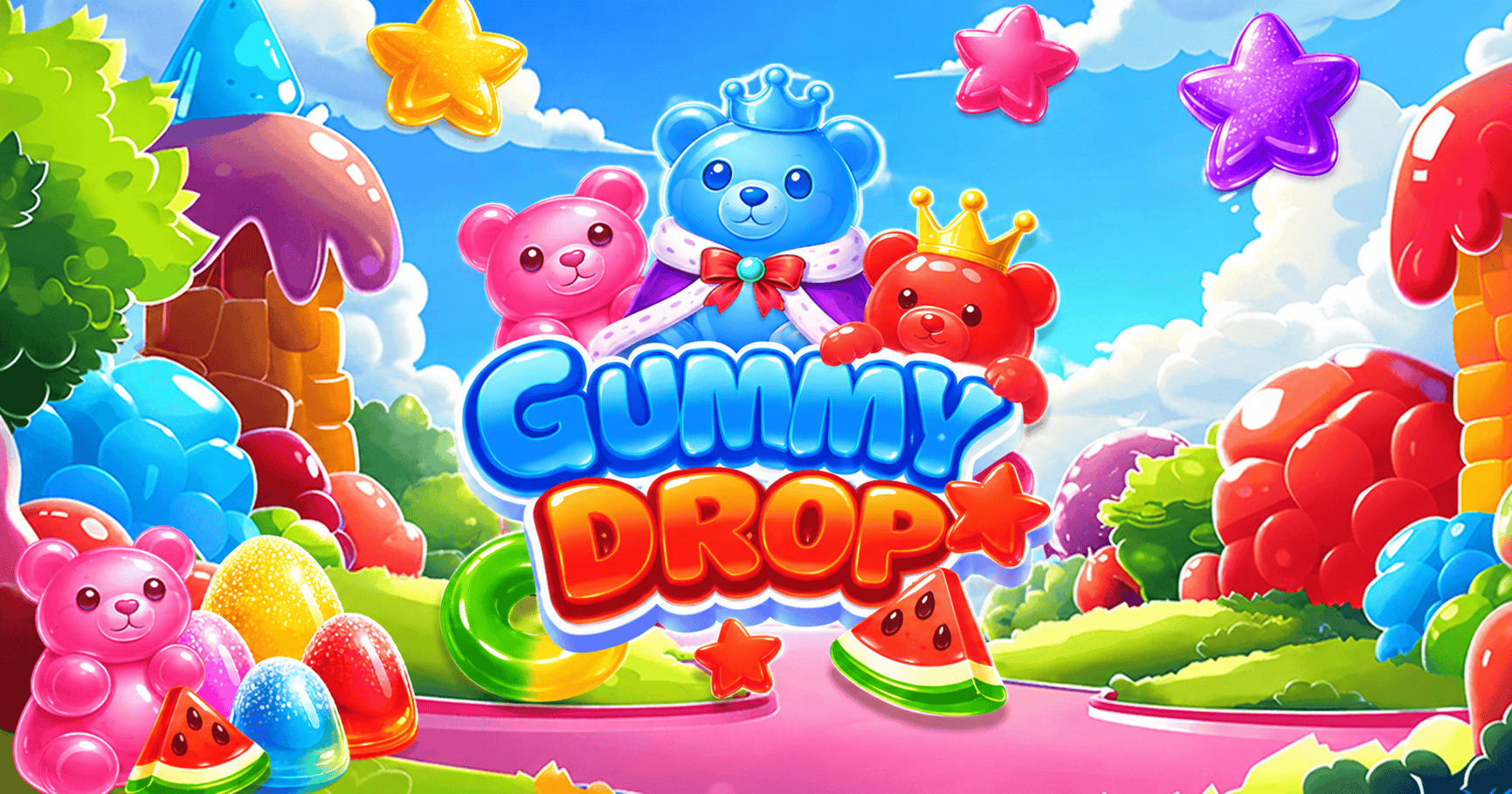 Gummy Drop Slot Demo by Creative City slot cover image