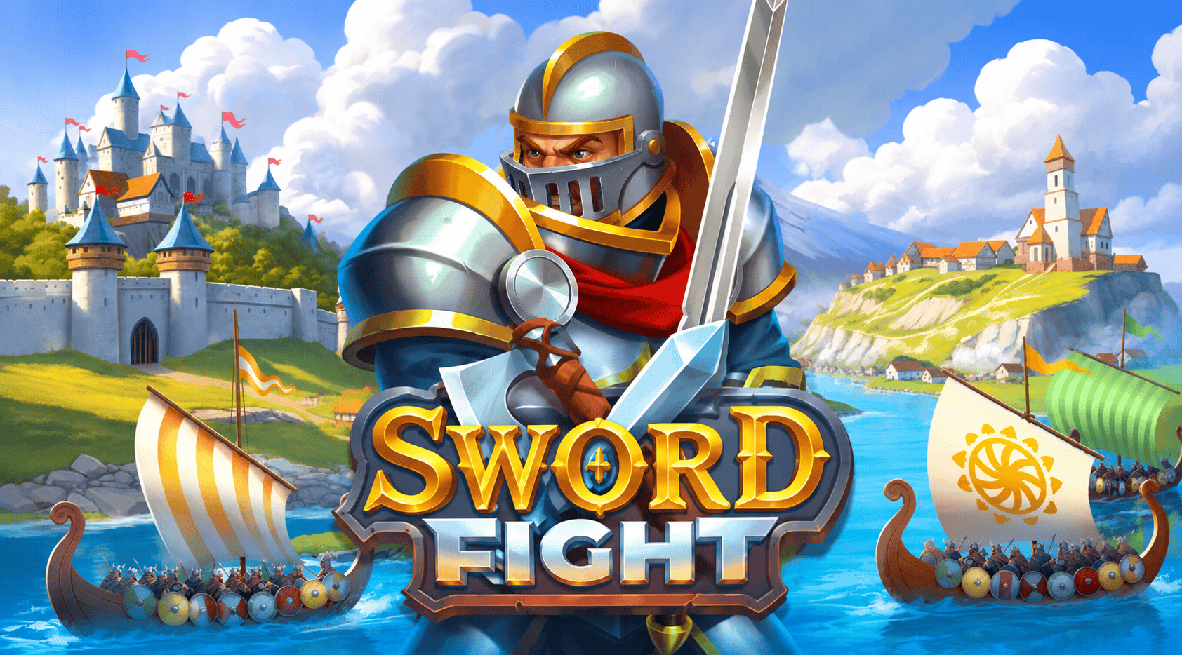 Sword Fight Slot Demo by Creative City slot cover image